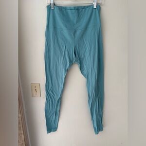 blue lululemon align leggings